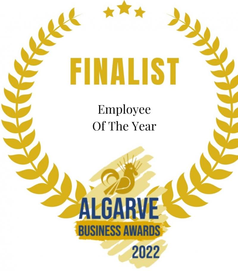 SandyBlue is a finalist for the 'Employee of the year' award!