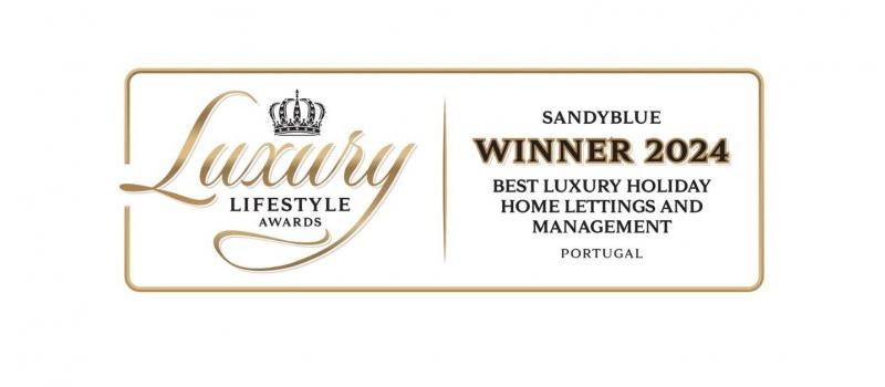 Luxury Lifestyle Awards- SandyBlue wins for a second year!